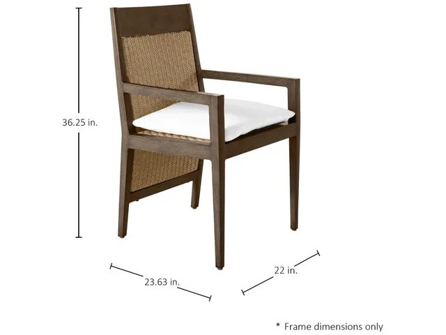 Savannah N-Dura Resin Wicker Outdoor Arm Chair