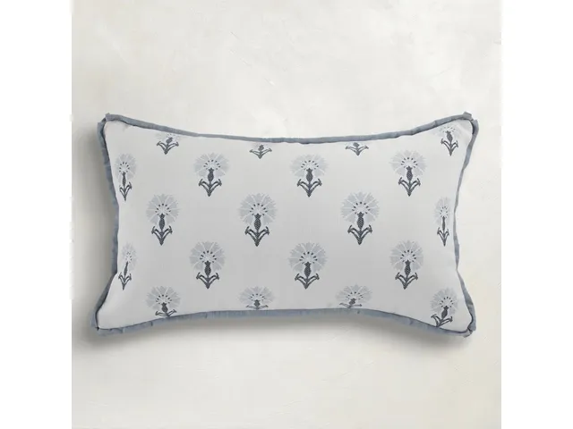 Dahlia Outdoor Lumbar Pillow