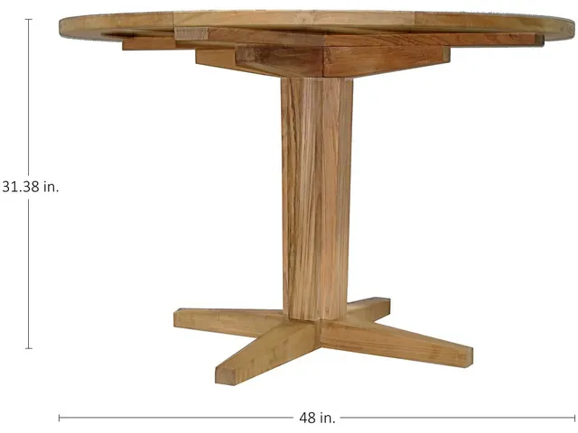 Club Teak 48 In. Round Outdoor Table