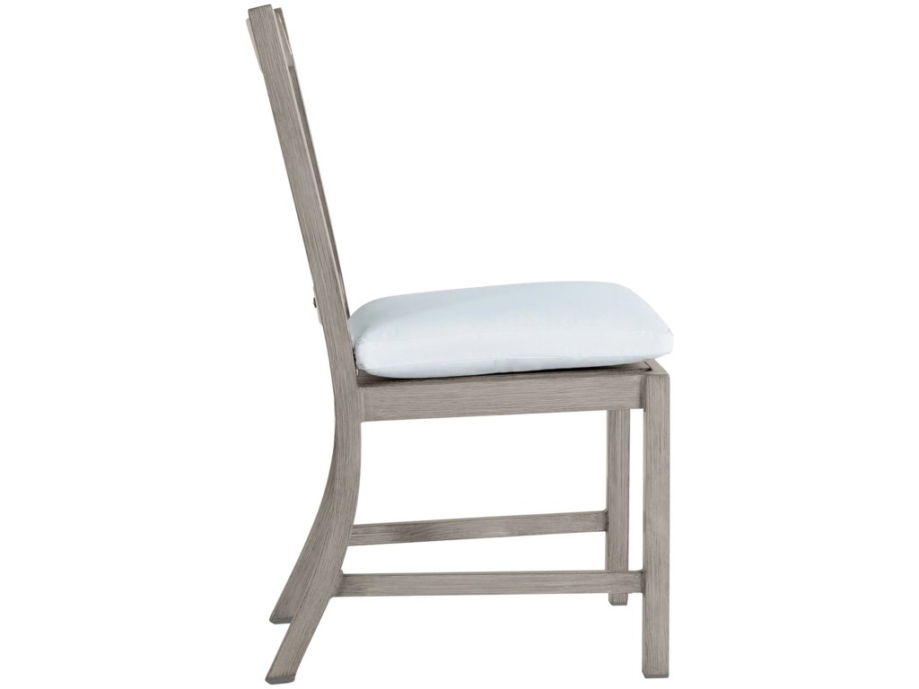Club Croquet Wrought Aluminum Outdoor Side Chair - image 4