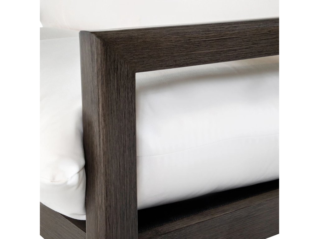 Monterey Wrought Aluminum Outdoor Sofa - image 5