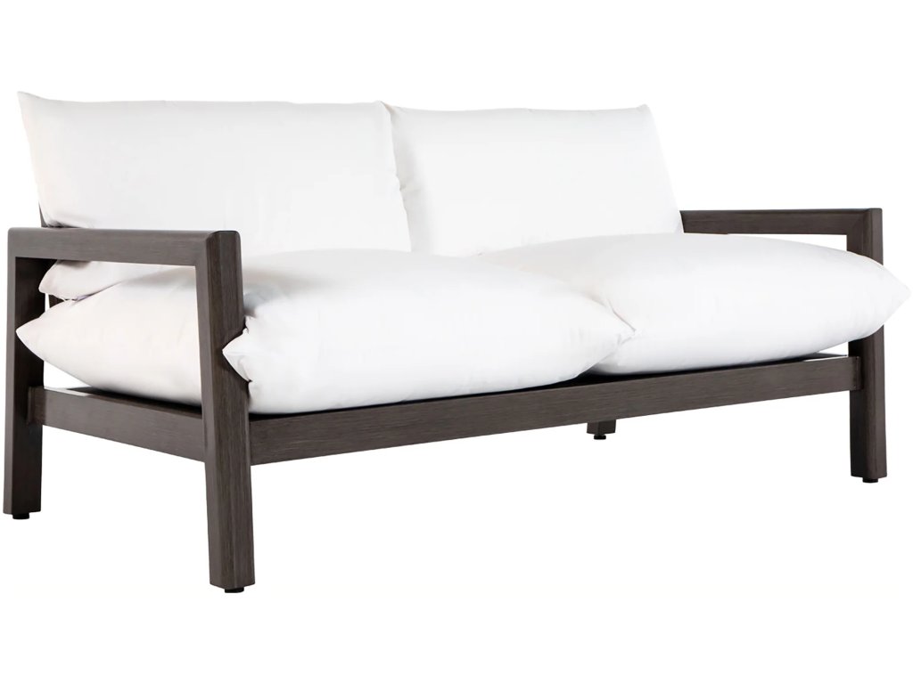 Monterey Wrought Aluminum Outdoor Sofa - image 2