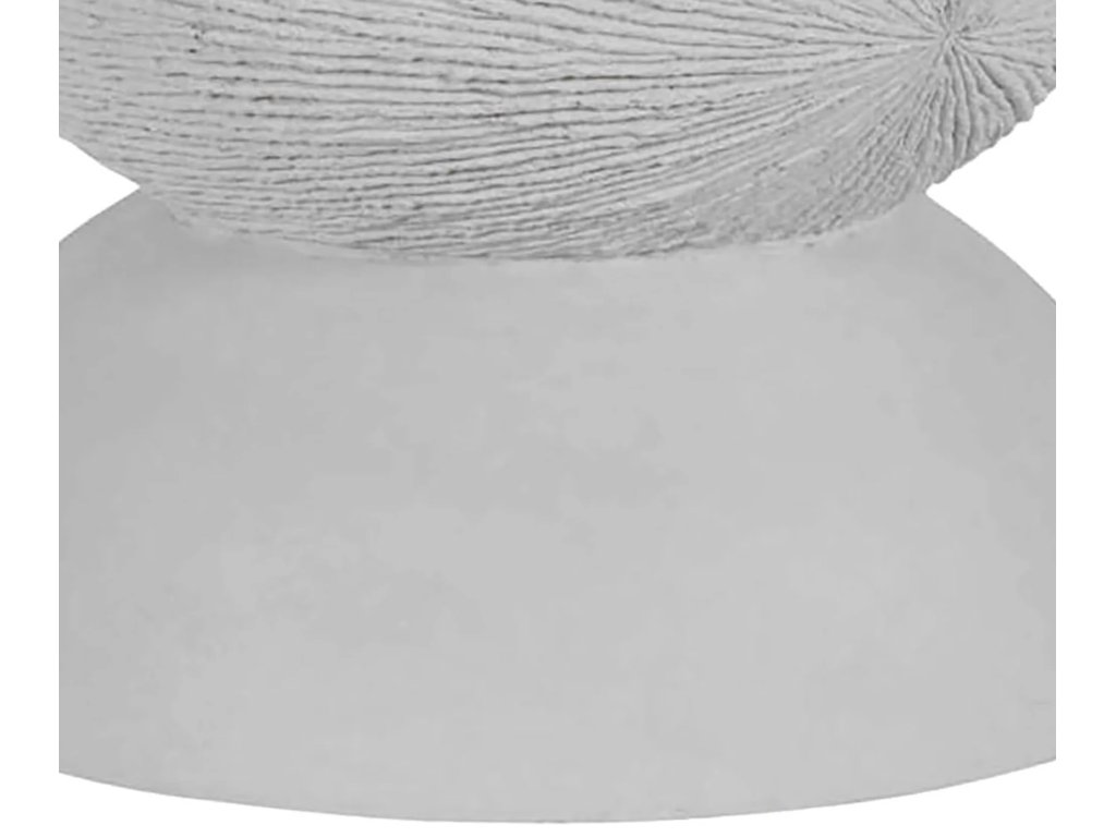 Darley Cast Stone Round Outdoor Pedestal Coffee Table - image 4