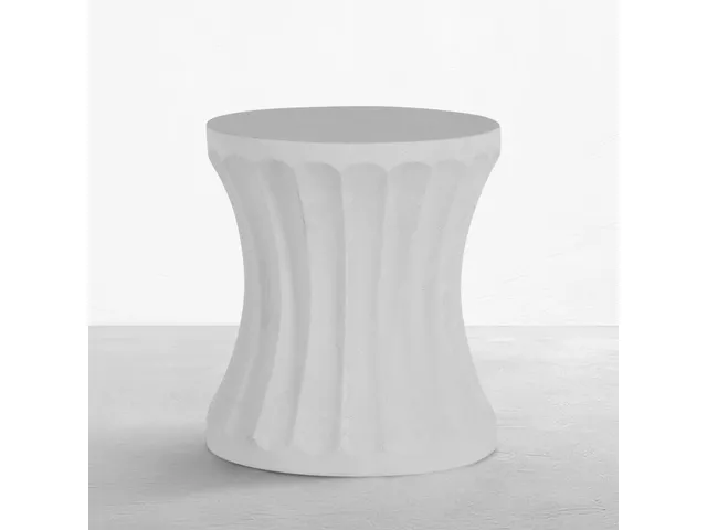 Gannet Cast Stone Side Table