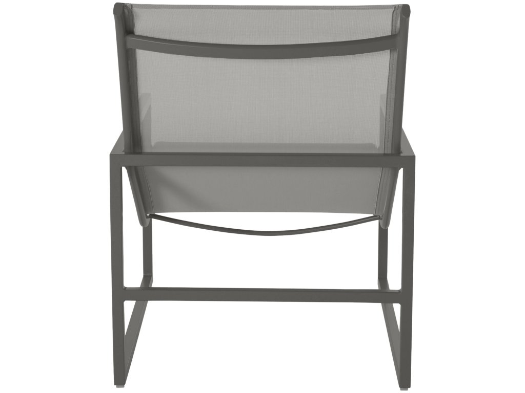 Serenata Sling Wrought Aluminum Outdoor Easy Lounge Chair - image 4
