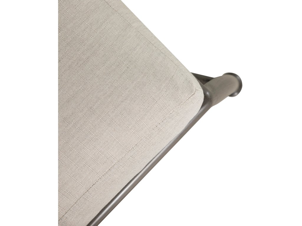 Majorca Wrought Aluminum Outdoor Ottoman - image 11