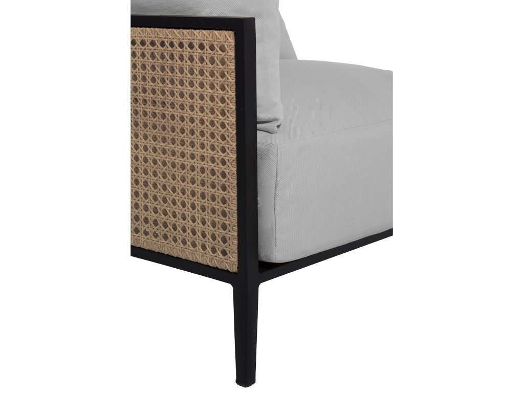 Havana Cane N-Dura Resin Wicker Outdoor Corner Sectional - image 3