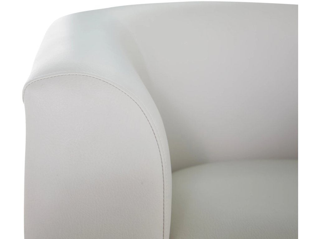 Tahoe Natural Weave Marine Grade Vinyl Swivel Lounge Chair - image 8