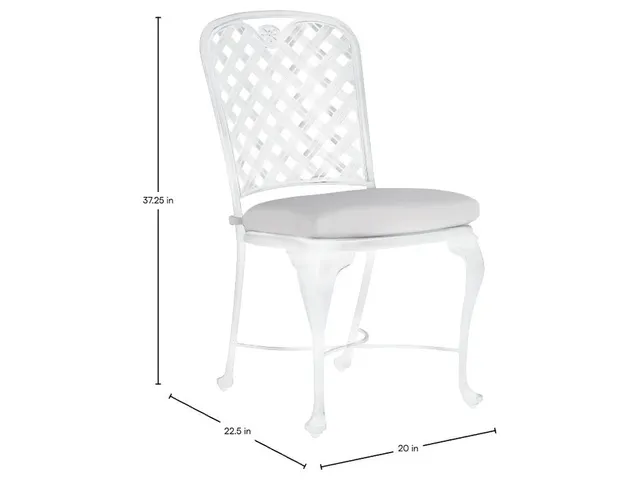 Provance Cast Aluminum Outdoor Dining Side Chair