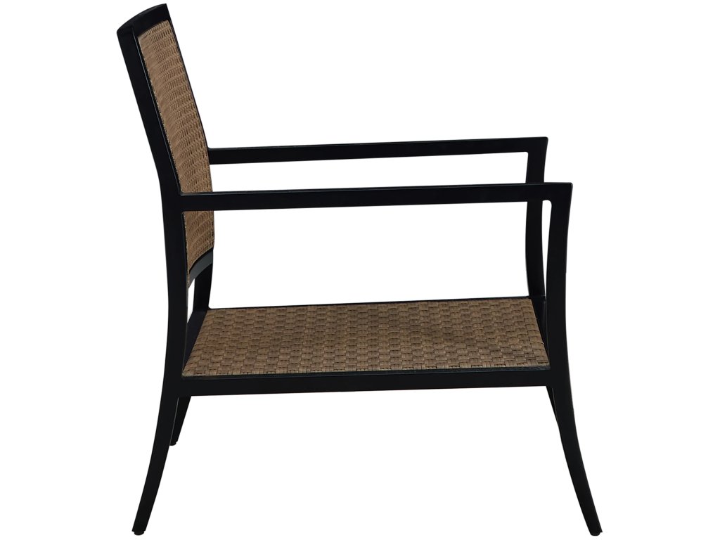 Bermuda Aluminum and Cane Lounge - image 5