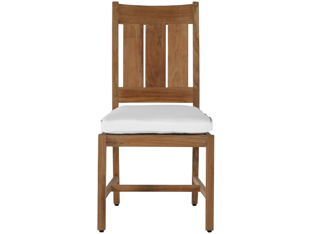 Croquet Teak Outdoor Side Chair - image 2