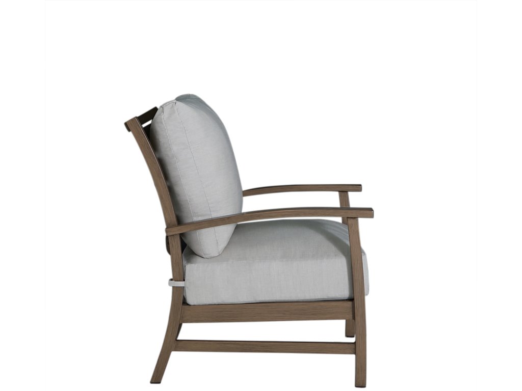Charleston Wrought Aluminum Outdoor Lounge Chair - image 4
