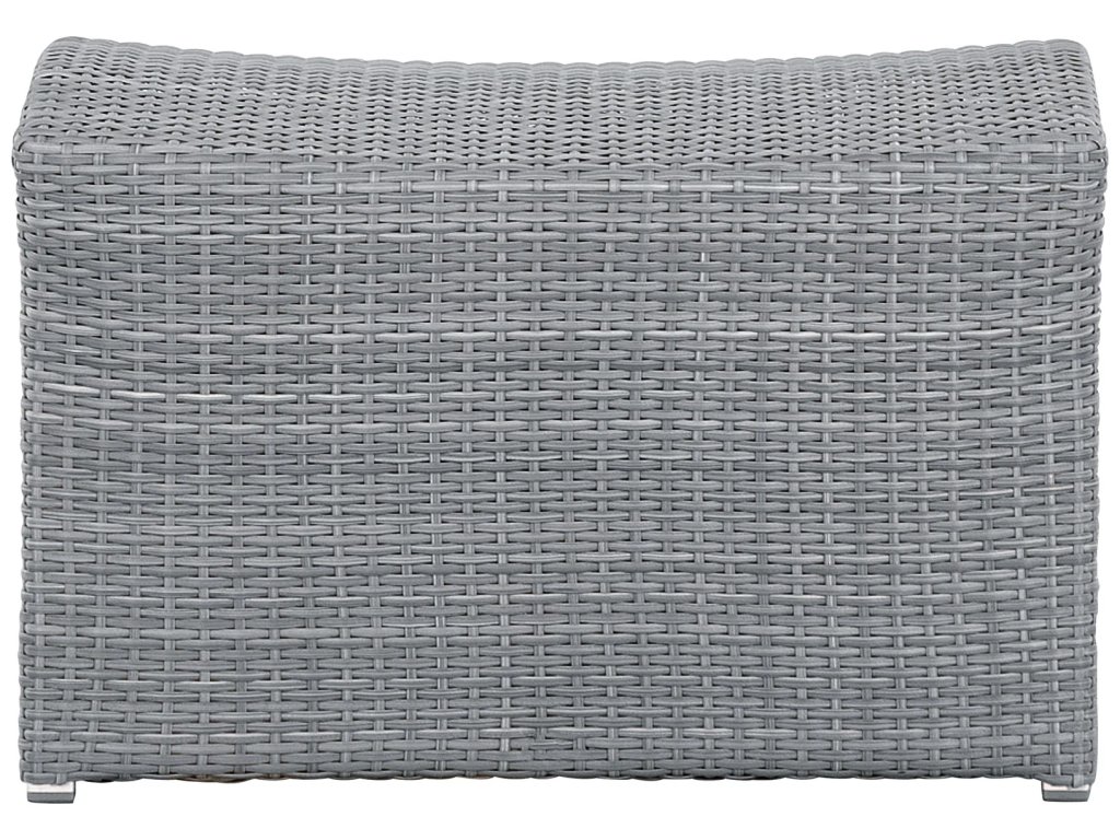Halo N-Dura Resin Wicker Outdoor Woven Ottoman - image 4