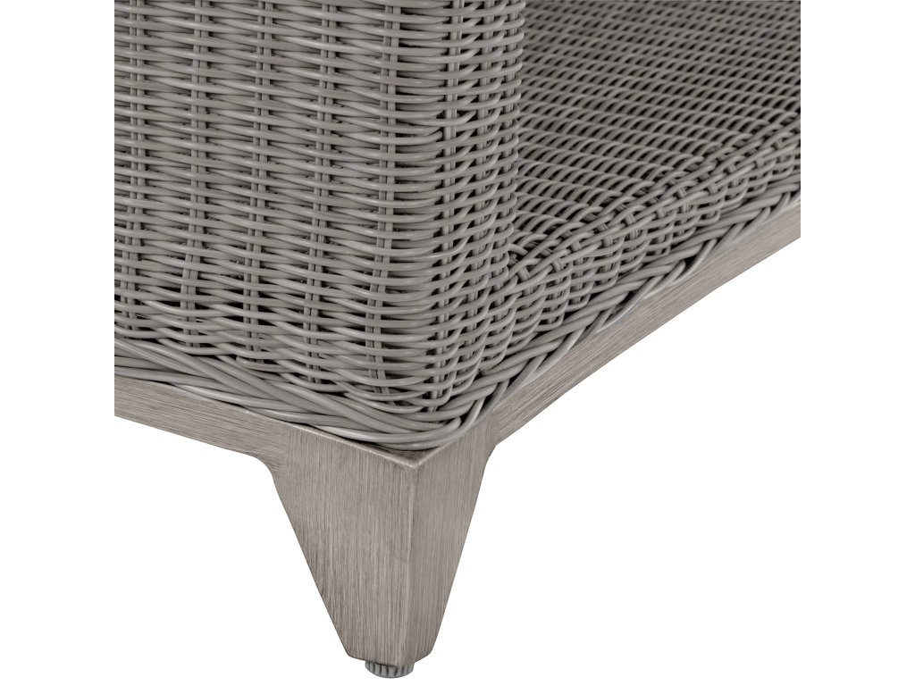 Astoria Wicker Rectangle Outdoor Coffee Table 48. 25 in. W x 16.75 in. H - image 6