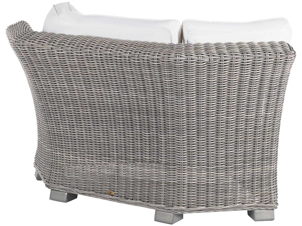 Rustic N-Dura Resin Wicker Outdoor Sectional Corner - image 8