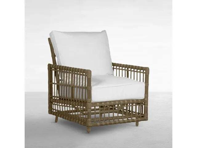 Newport N-Dura Resin Wicker Outdoor Woven Spring Lounge Chair