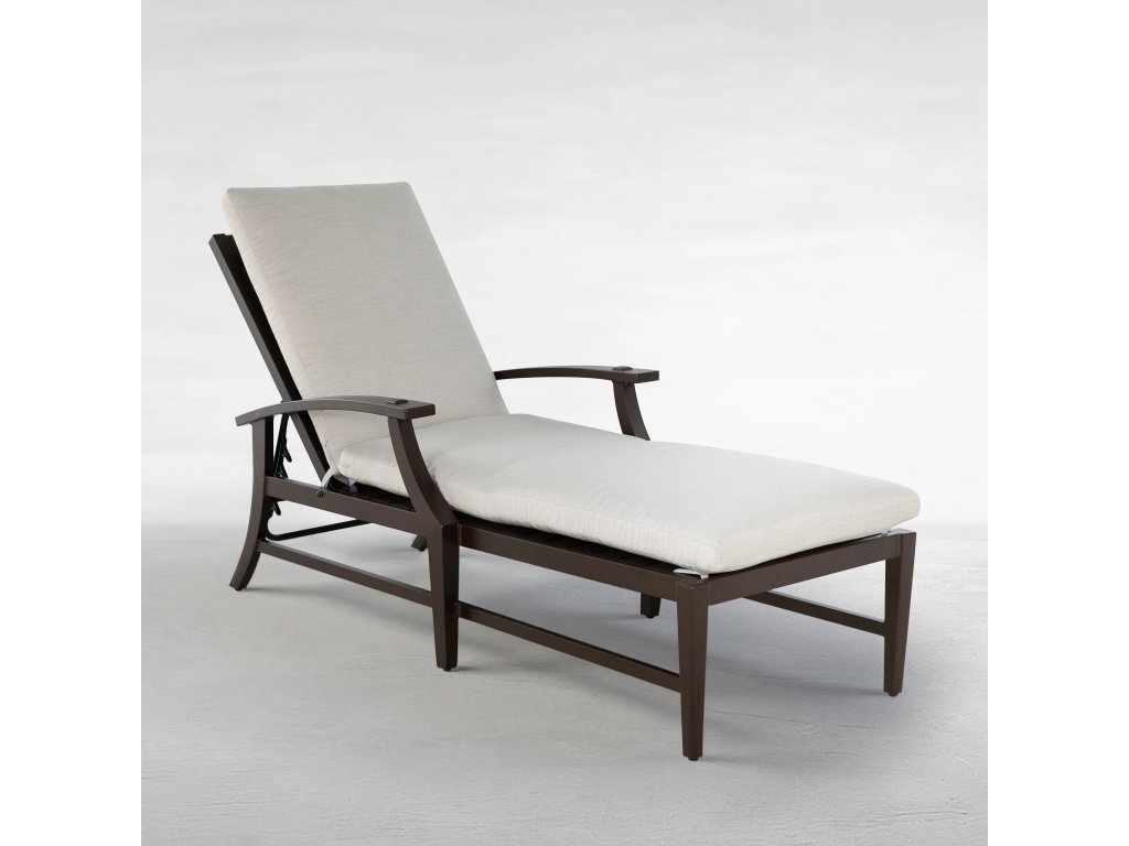 Croquet Aluminum Outdoor Chaise Lounge - image 7