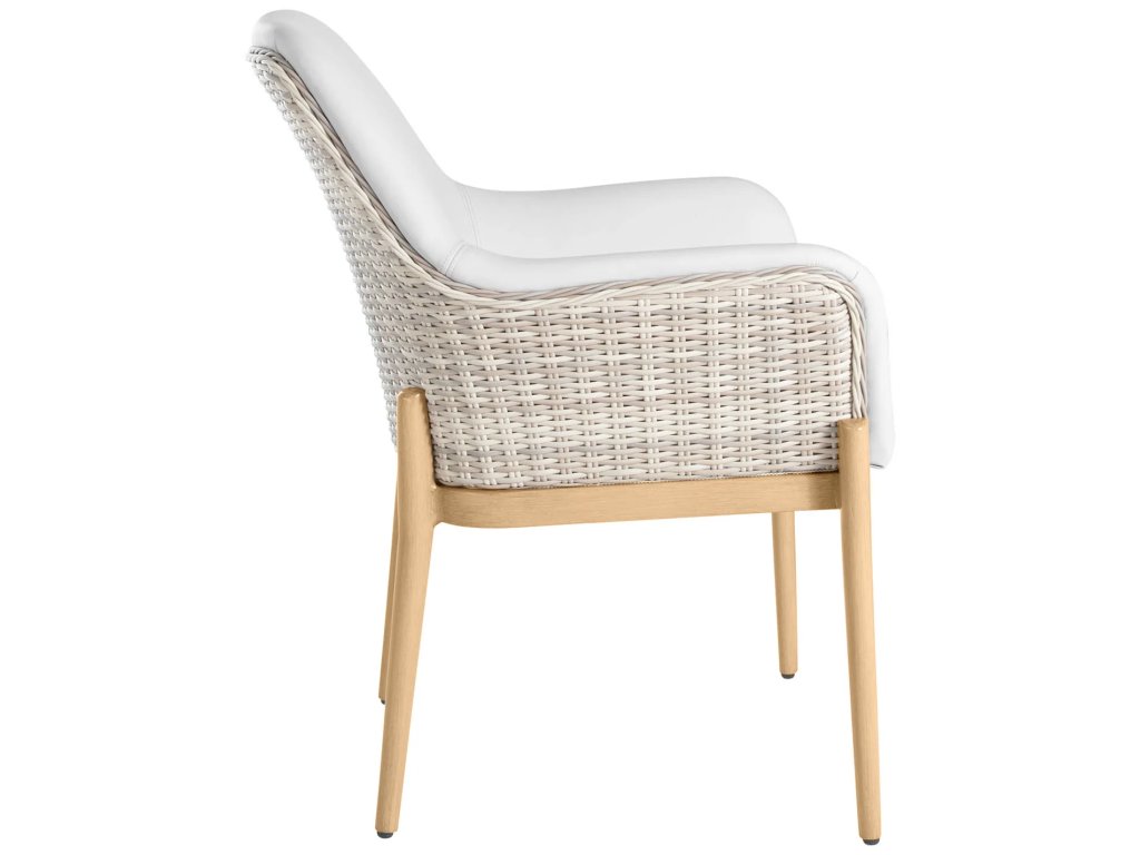 Palma N-Dura Resin Wicker Outdoor Arm Chair - image 3