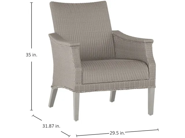Bentley Woven N-Dura Resin Wicker Outdoor Lounge Chair - Alternative View