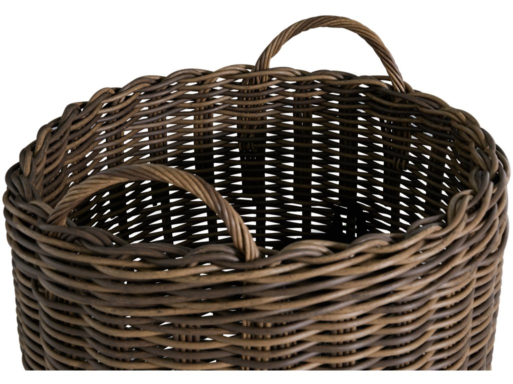 Montecito Large Woven Wicker Outdoor Basket - image 4