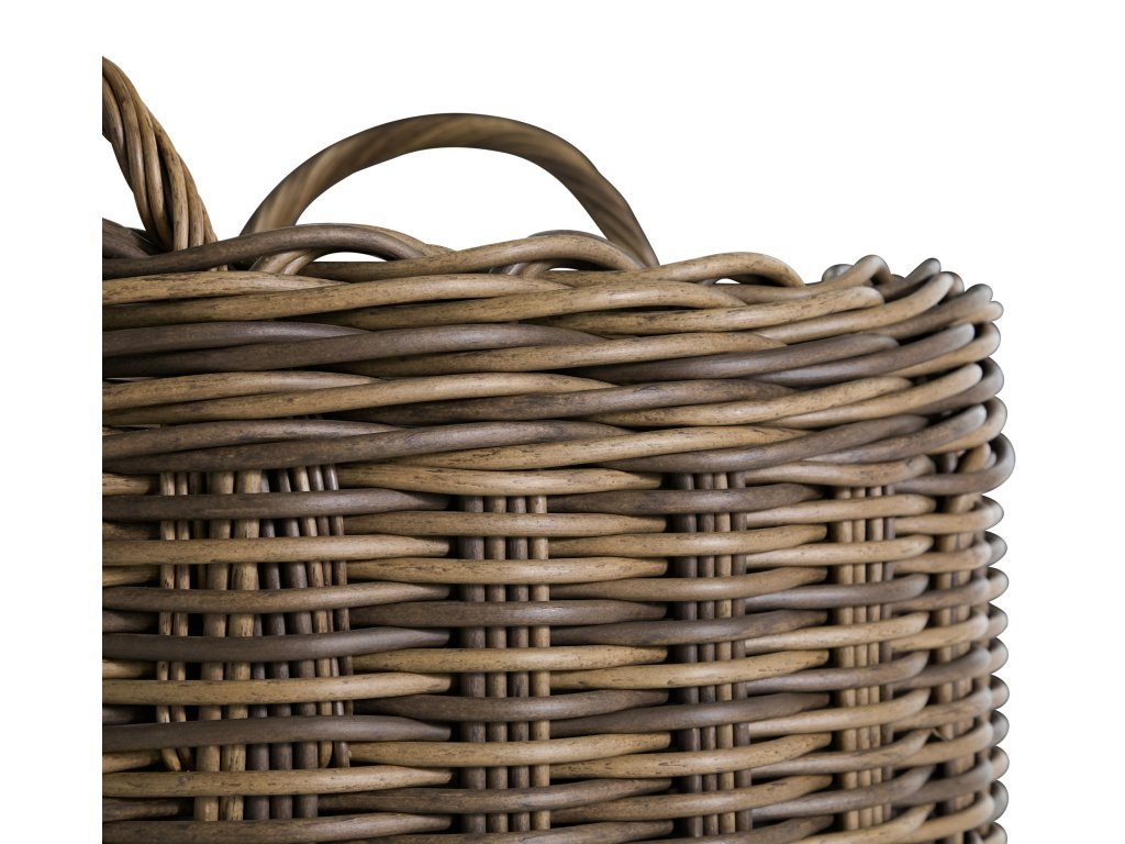 Montecito Large Woven Wicker Outdoor Basket - image 3