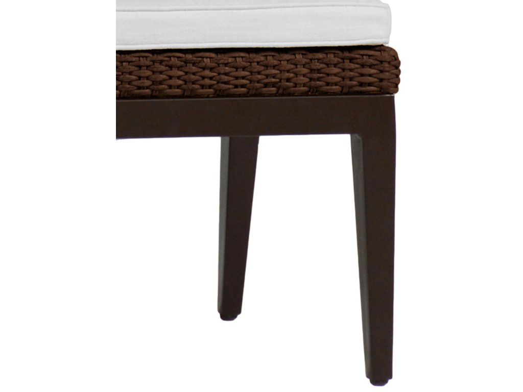 Peninsula N-Dura Resin Wicker Outdoor Side Chair - image 3