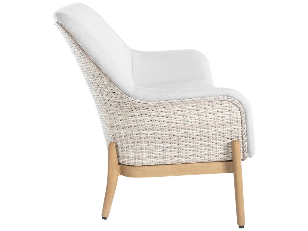 Palma N-Dura Resin Wicker Outdoor Loveseat - image 3