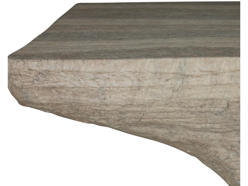 Ridge Cast Stone Outdoor Coffee Table - image 4
