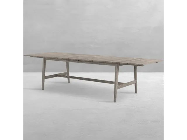 Coast Teak Rectangle Outdoor Extendable Table