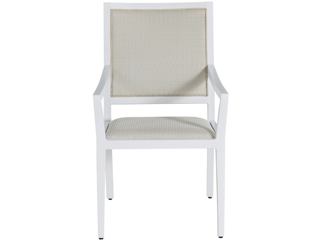Hamilton Wicker Outdoor Dining Arm Chair - image 2