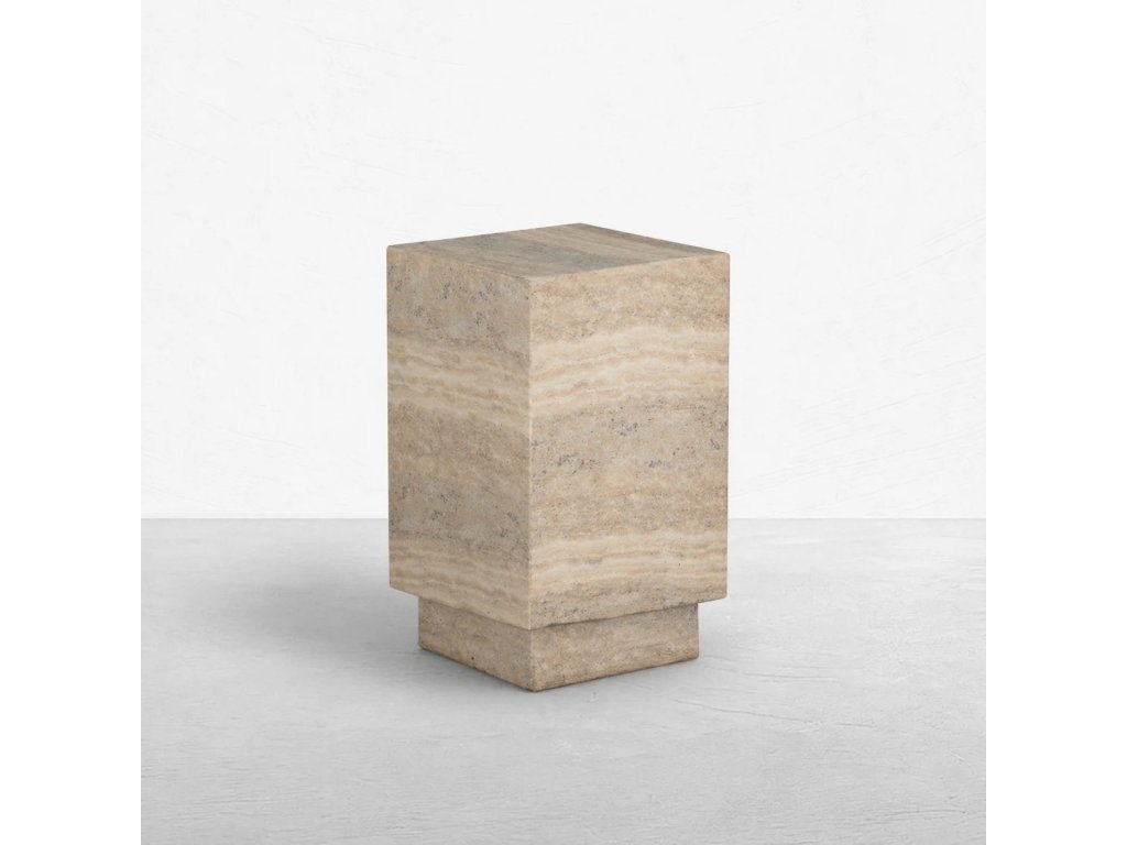 Glen Cast Stone Drink Table - main image