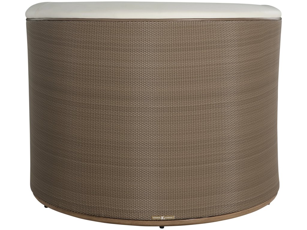 Tahoe Natural Weave Marine Grade Vinyl Lounge Chair - image 4