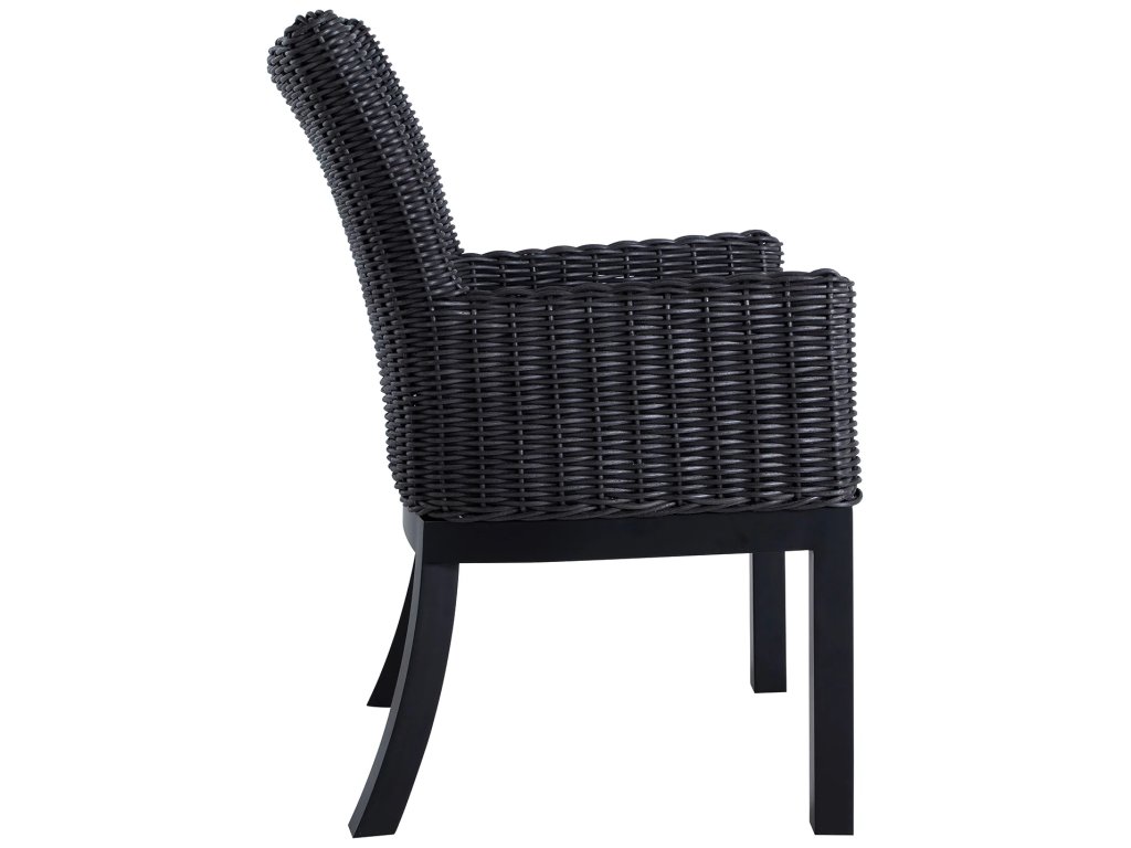 Montecito N-Dura Resin Wicker Outdoor Woven Arm Chair - image 4
