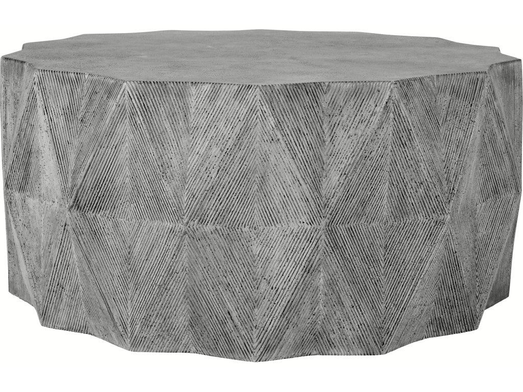 Mandarin Cast Stone Coffee Table - image 2