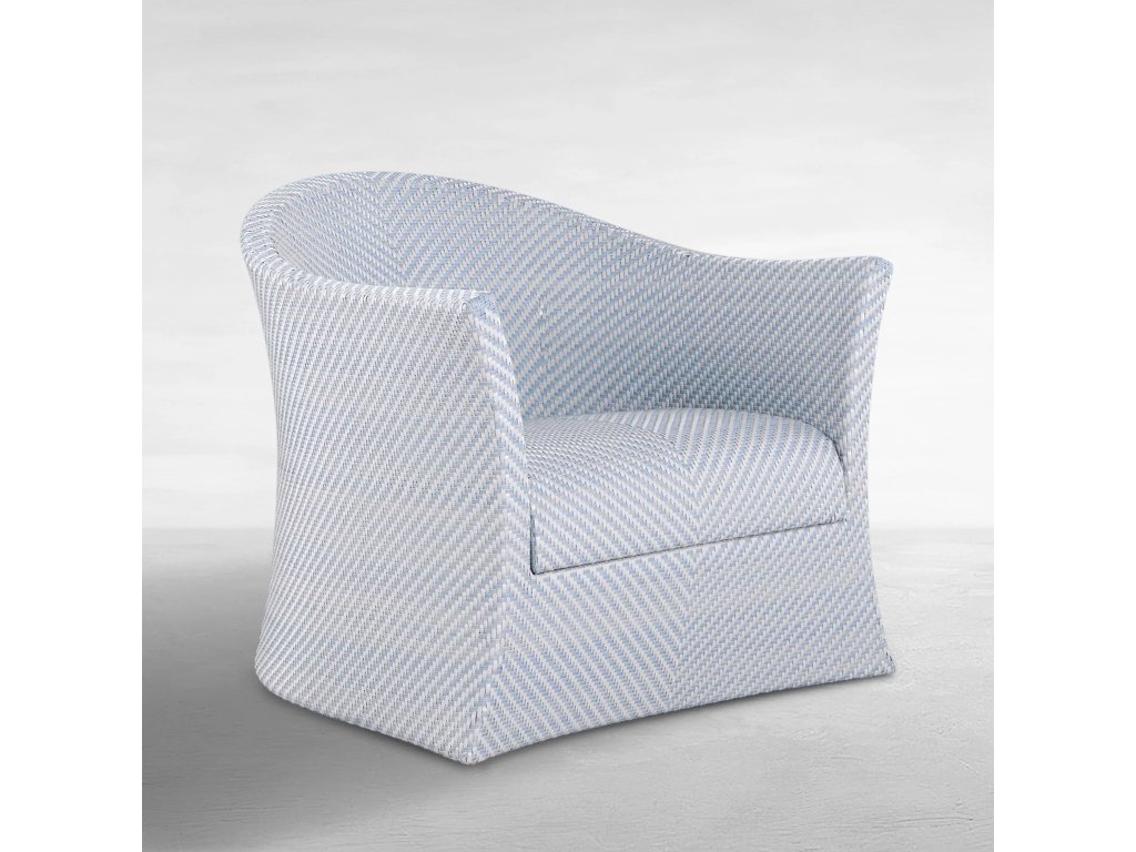 Bari N-Dura Resin Wicker Swivel Lounge - main image