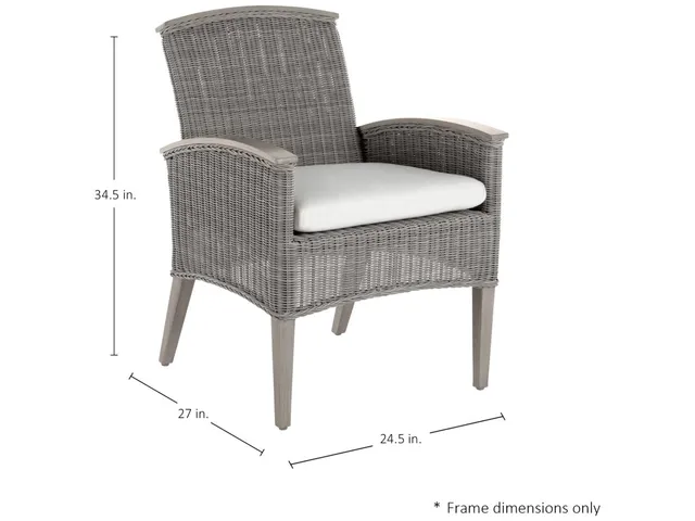 Astoria N-Dura Resin Wicker Outdoor Arm Chair - Alternative View