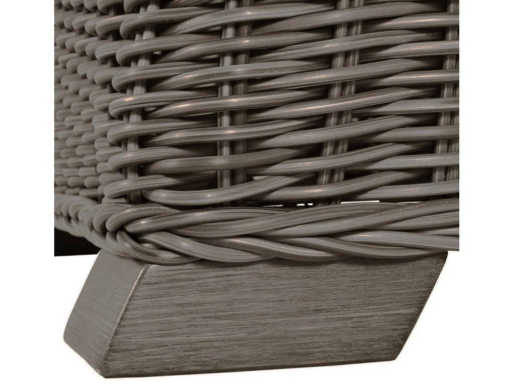 Rustic N-Dura Resin Wicker Outdoor Sectional Corner - image 6