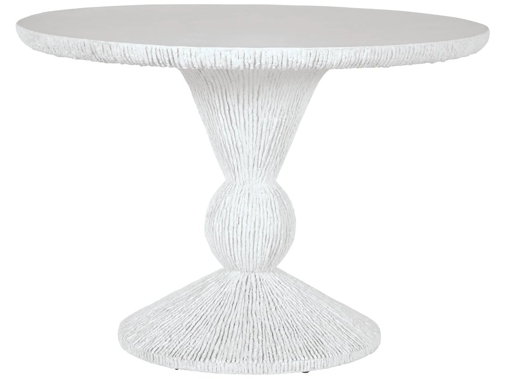 Montello Cast Stone Round Outdoor Pedestal Table 42 in. W x 29.5 in. H - image 3