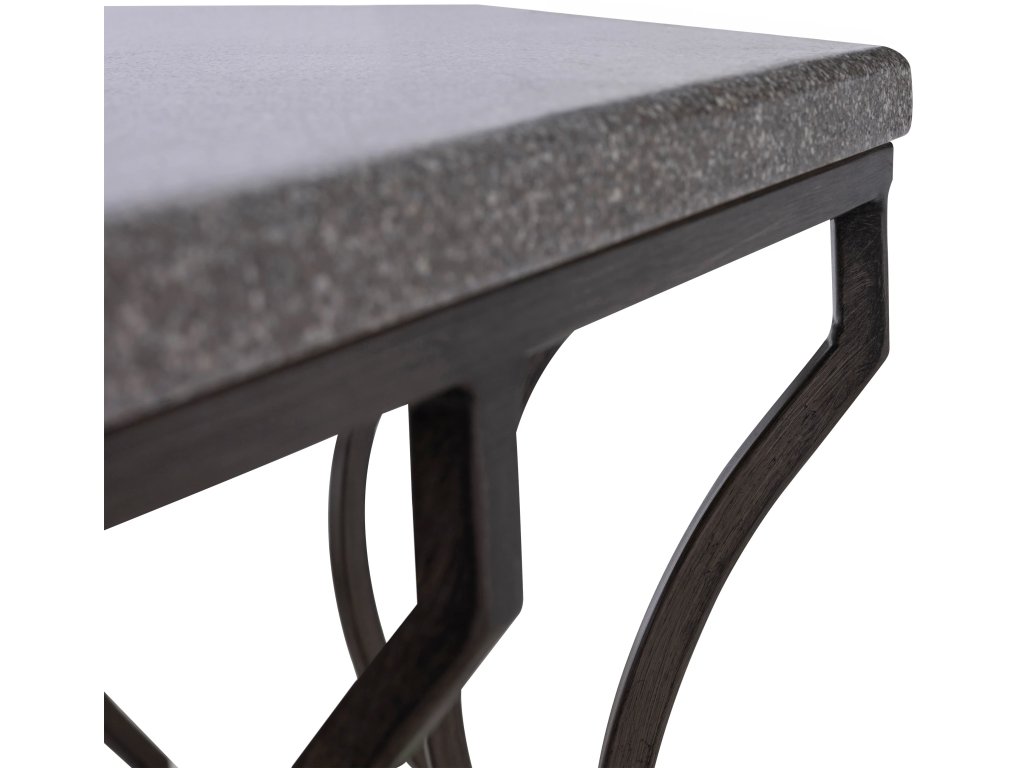 Audrey Wrought Iron Octagonal Outdoor Coffee Table 39 in. W x 16. 25 in. H - image 5