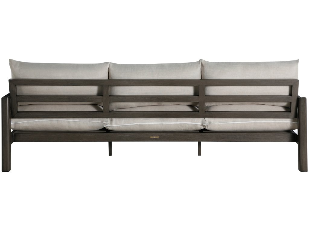 Monterey Wrought Aluminum Outdoor Sofa - image 4