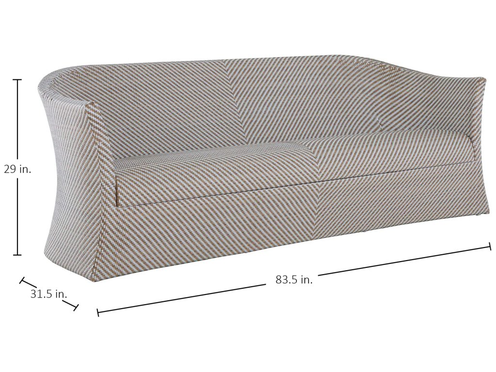 Bari N-Dura Resin Wicker Outdoor Sofa - image 1