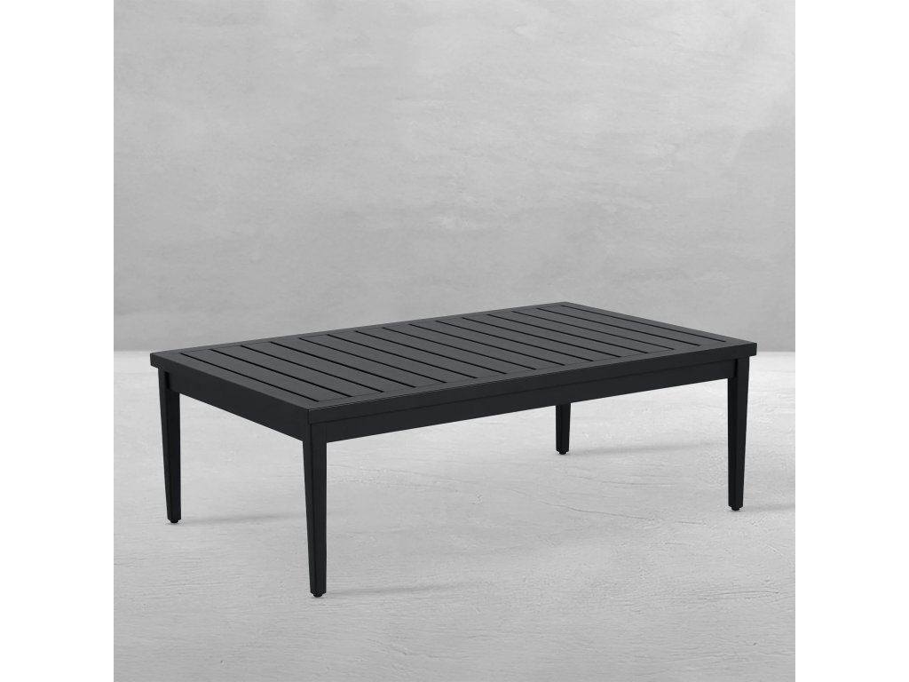 Brookings Aluminum Rectangle Outdoor Coffee Table - main image