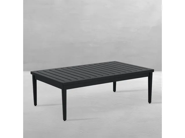 Brookings Aluminum Rectangle Outdoor Coffee Table