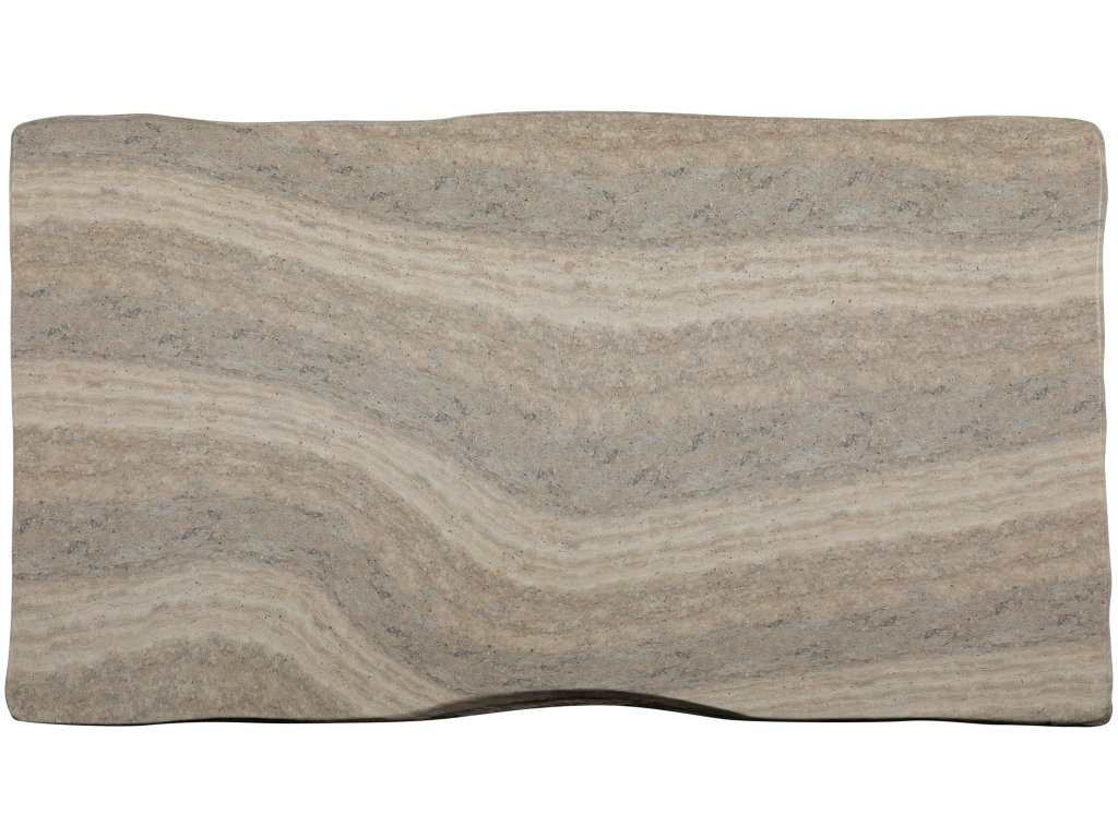 Ridge Cast Stone Outdoor Coffee Table - image 3