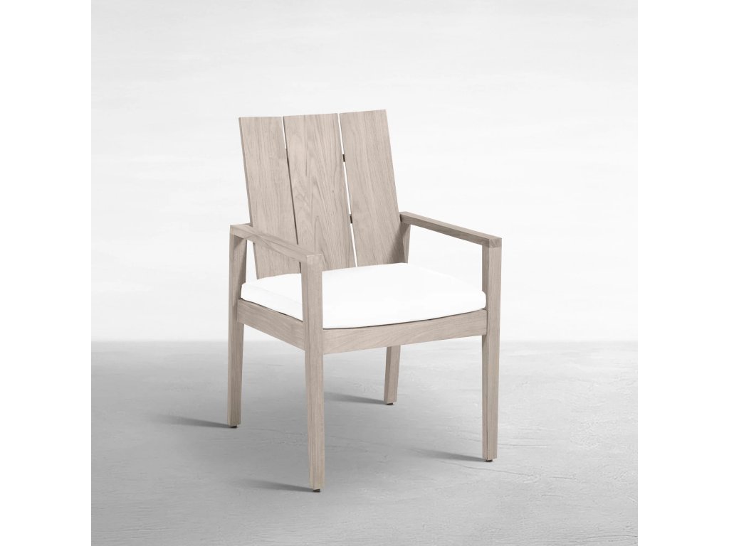 Ashland Teak Outdoor Arm Chair - main image