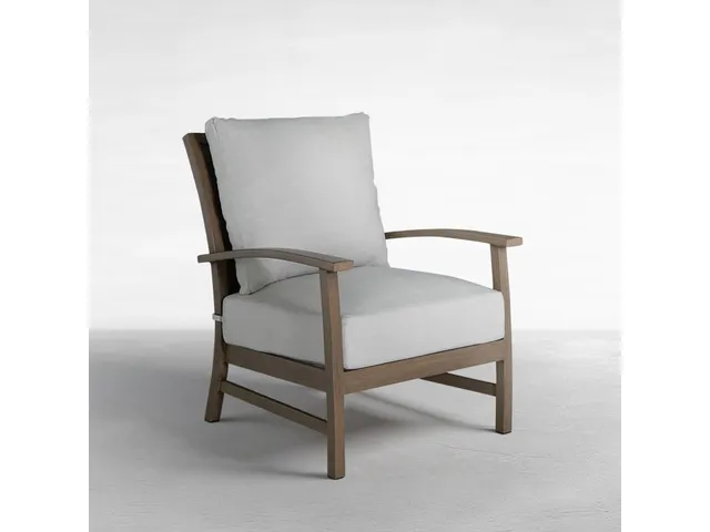 Charleston Wrought Aluminum Outdoor Lounge Chair