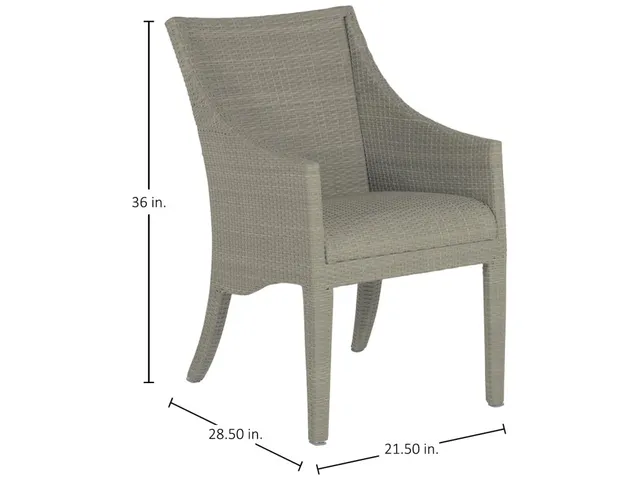 Athena Plus Woven N-Dura Resin Wicker Outdoor Arm Chair - Alternative View