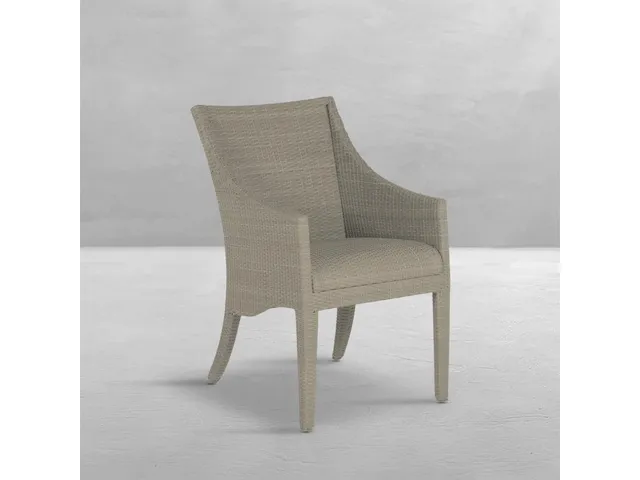 Athena Plus Woven N-Dura Resin Wicker Outdoor Arm Chair