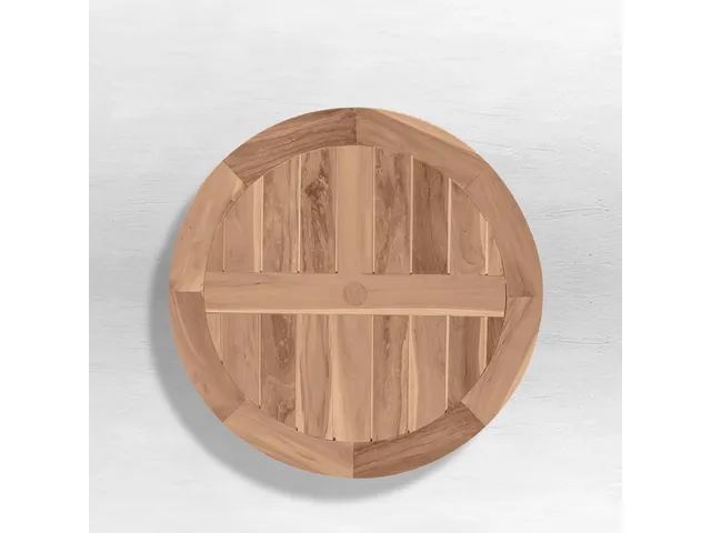 Club Teak 35.5 In. Round Outdoor Table Top