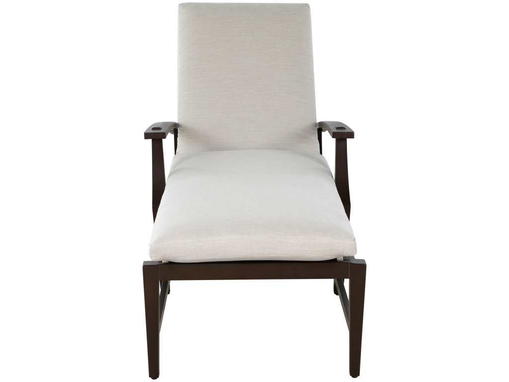 Croquet Aluminum Outdoor Chaise Lounge - image 2